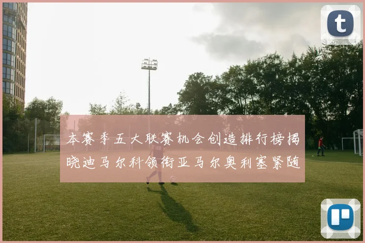 本赛季五大联赛机会创造排行榜揭晓迪马尔科领衔亚马尔奥利塞紧随其后