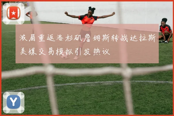 浓眉重返洛杉矶詹姆斯转战达拉斯美媒交易模拟引发热议